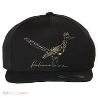 Minimalist Roadrunner Lover Distressed Wool Snapback Cap thumb 0