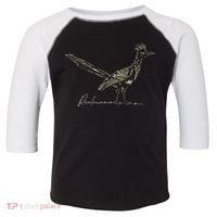 Minimalist Roadrunner Lover Distressed Toddler Fine Jersey T-Shirt thumb 0