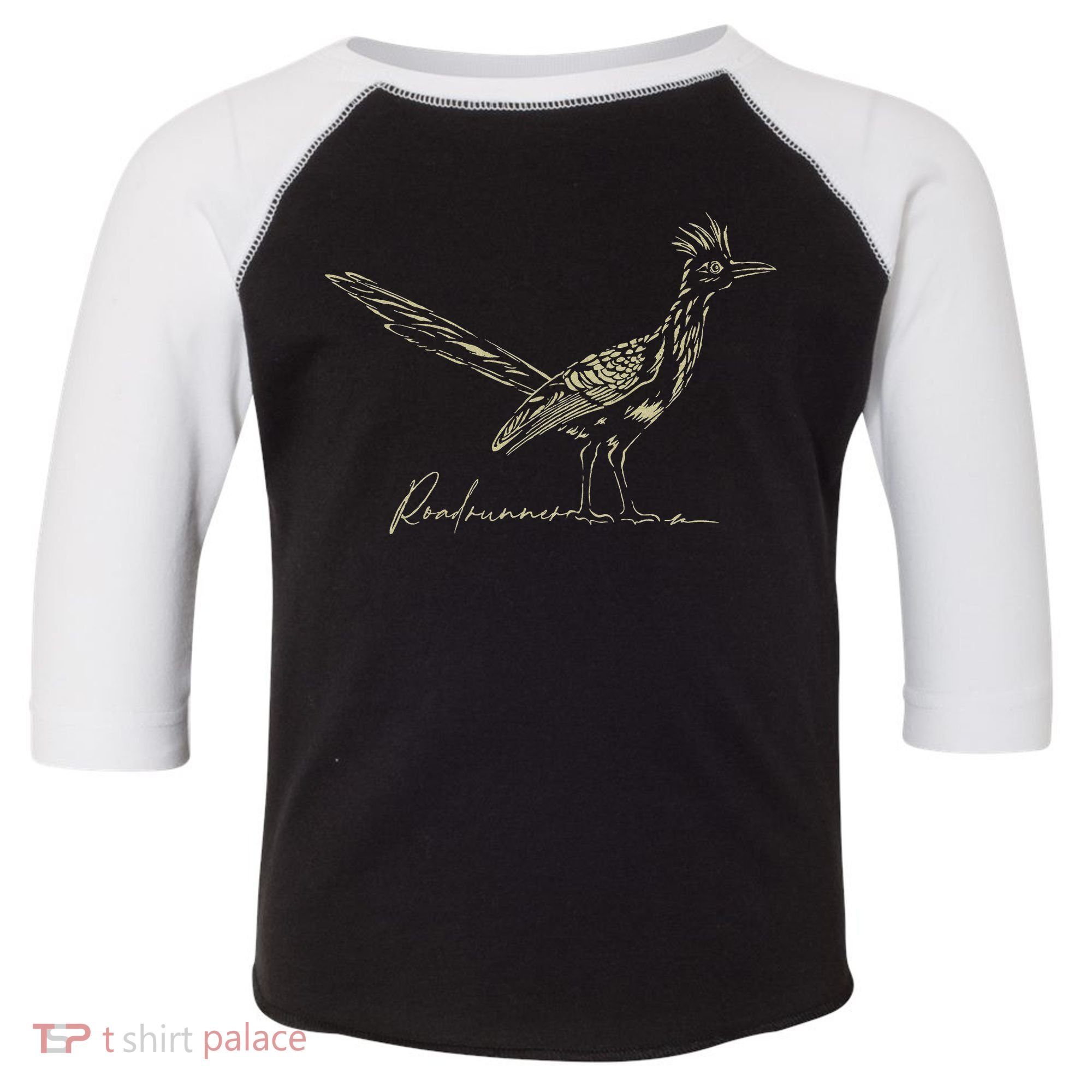 Minimalist Roadrunner Lover Distressed Toddler Fine Jersey T-Shirt