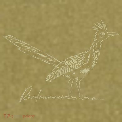 Minimalist Roadrunner Lover Distressed Garment-Dyed Women's Muscle Tee
