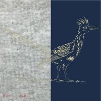 Minimalist Roadrunner Lover Distressed Kids Colorblock Raglan Jersey thumb 2