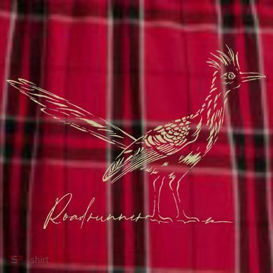Minimalist Roadrunner Lover Distressed Women's Flannel Plaid Pajama Pants