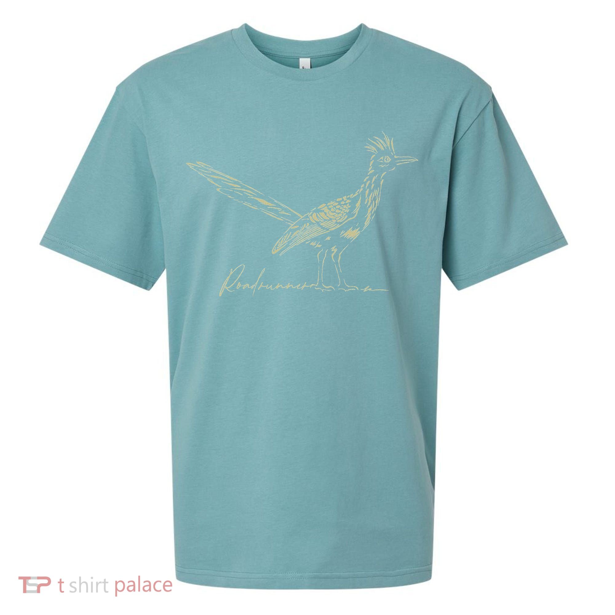 Minimalist Roadrunner Lover Distressed Sueded Cloud Jersey T-Shirt