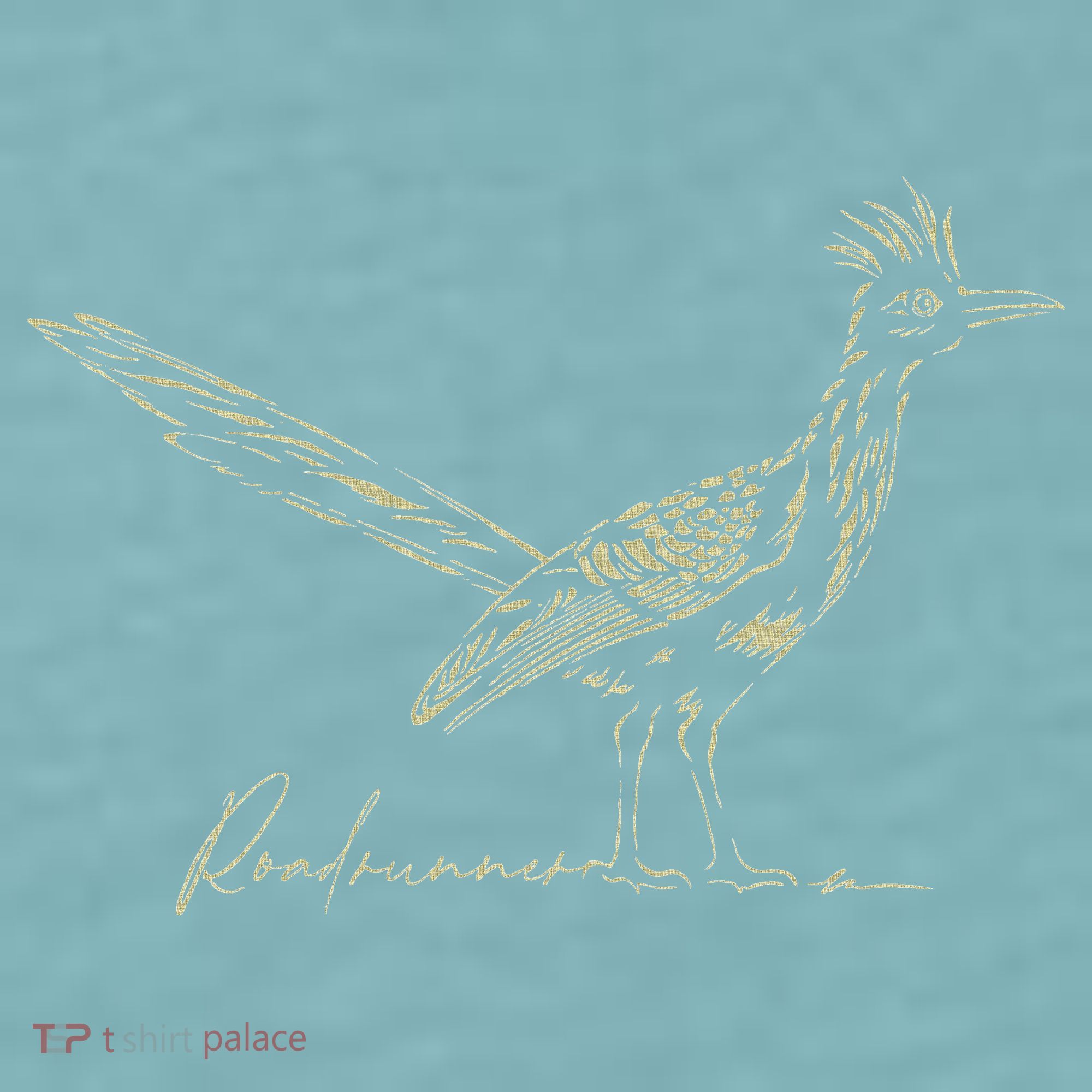 Minimalist Roadrunner Lover Distressed Sueded Cloud Jersey T-Shirt