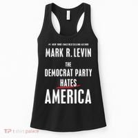 Mark R Levin The Democrat Party Hates America Women's Tank Top thumb 0