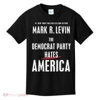 Mark R Levin The Democrat Party Hates America Kids T-Shirt thumb 0