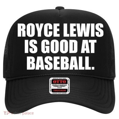 Minnesotatwins Royce Lewis Is Good At Baseball Hat