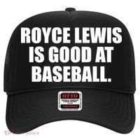 Minnesotatwins Royce Lewis Is Good At Baseball Hat thumb 0