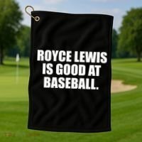 Minnesotatwins Royce Lewis Is Good At Baseball Golf Towel thumb 1
