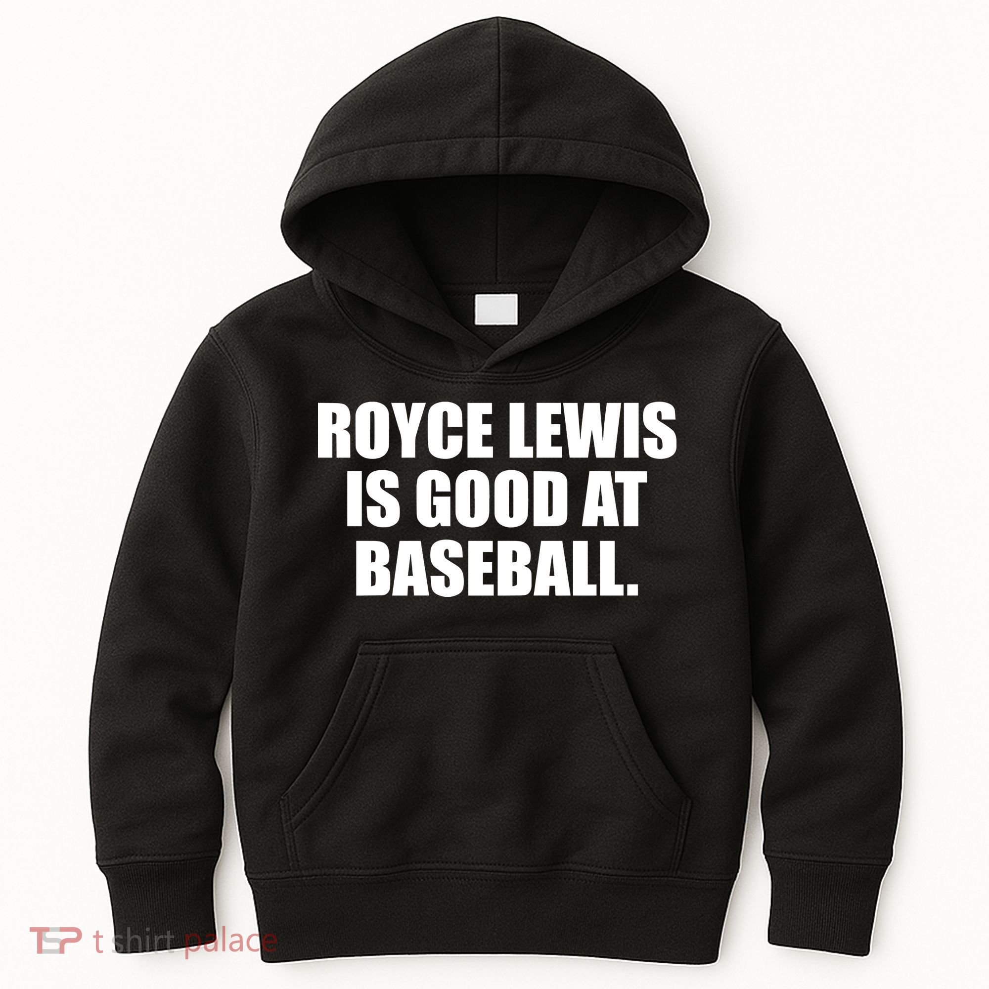 Minnesotatwins Royce Lewis Is Good At Baseball Kids Hoodie