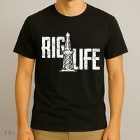 Mens Rig Life Oilfield Oilfield Rig T-Shirt thumb 3