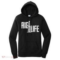 Mens Rig Life Oilfield Oilfield Rig Women's Hoodie thumb 0