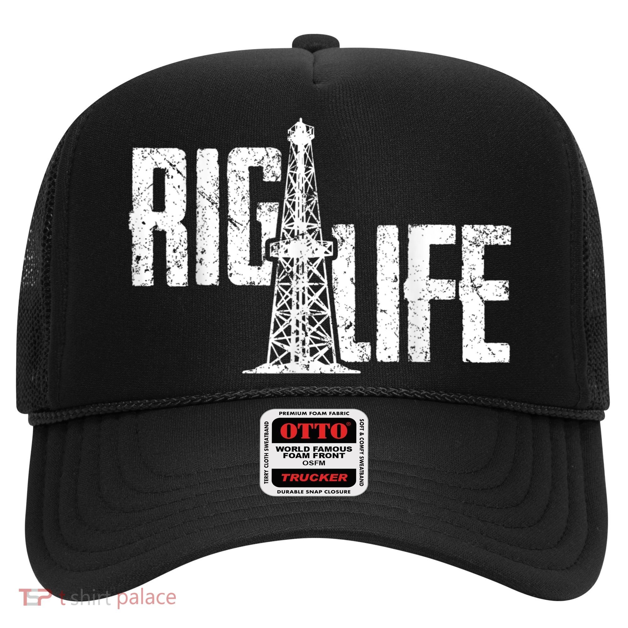 Mens Rig Life Oilfield Oilfield Rig Hat