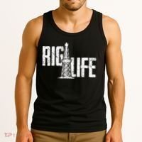 Mens Rig Life Oilfield Oilfield Rig Tank Top thumb 3