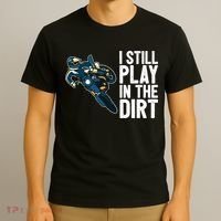 Motocross Rider Motocross Bike Motorcycle Play In The Dirt T-Shirt thumb 3