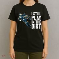 Motocross Rider Motocross Bike Motorcycle Play In The Dirt T-Shirt thumb 4