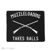 Muzzleloader Rifle Muzzleloading Takes Balls Mousepad thumb 0