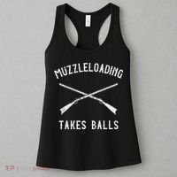 Muzzleloader Rifle Muzzleloading Takes Balls Women's Tank Top thumb 3