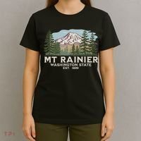 Mount R.A.I.N.I.E.R Mt Vintage Souvenir T-Shirt thumb 4
