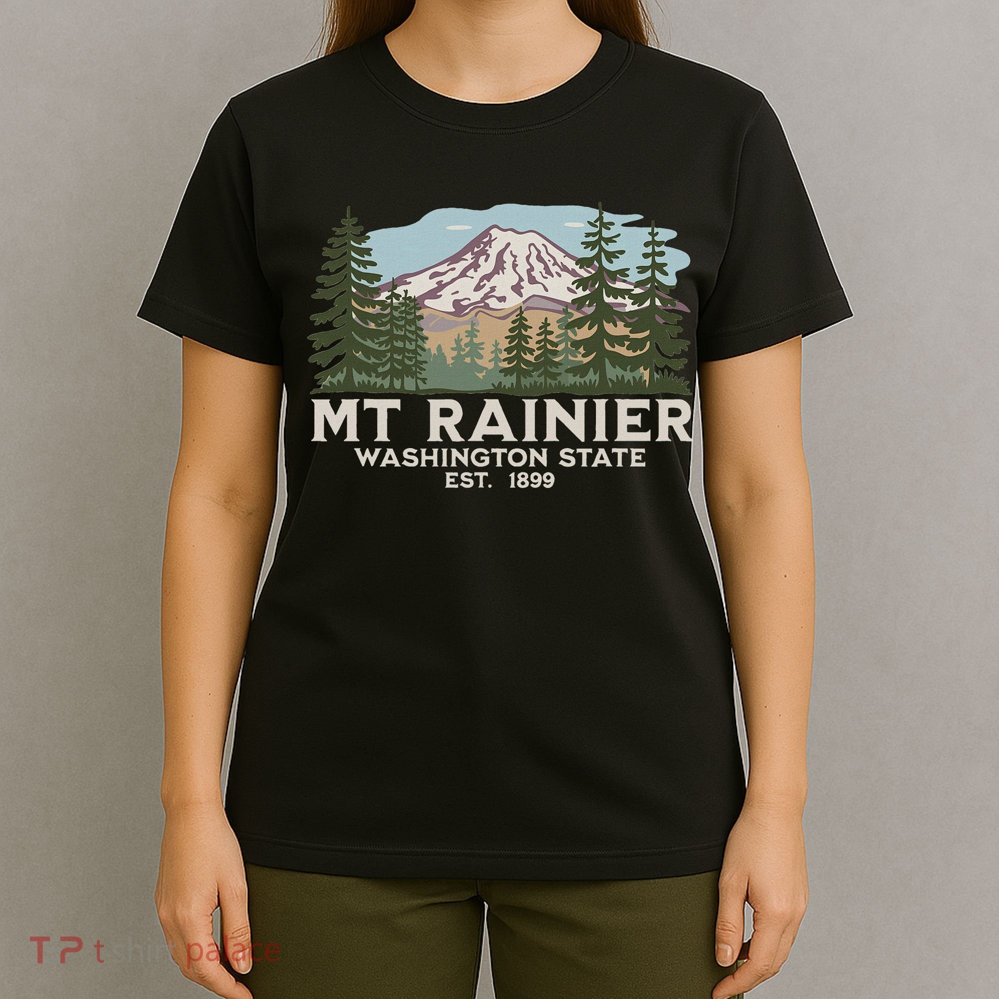 Mount R.A.I.N.I.E.R Mt Vintage Souvenir T-Shirt