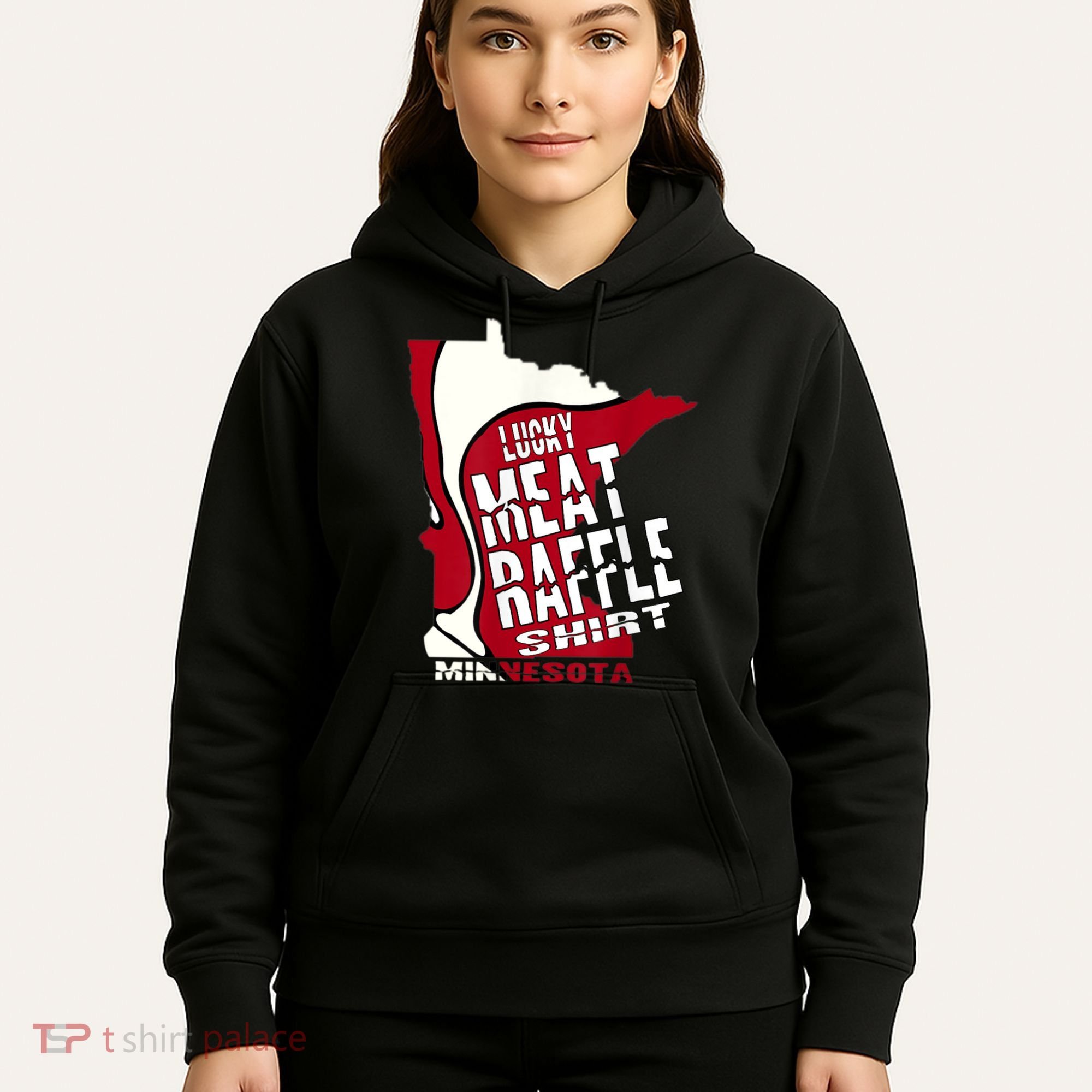 Meat Raffles Minnesota Meat Drawing Hoodie