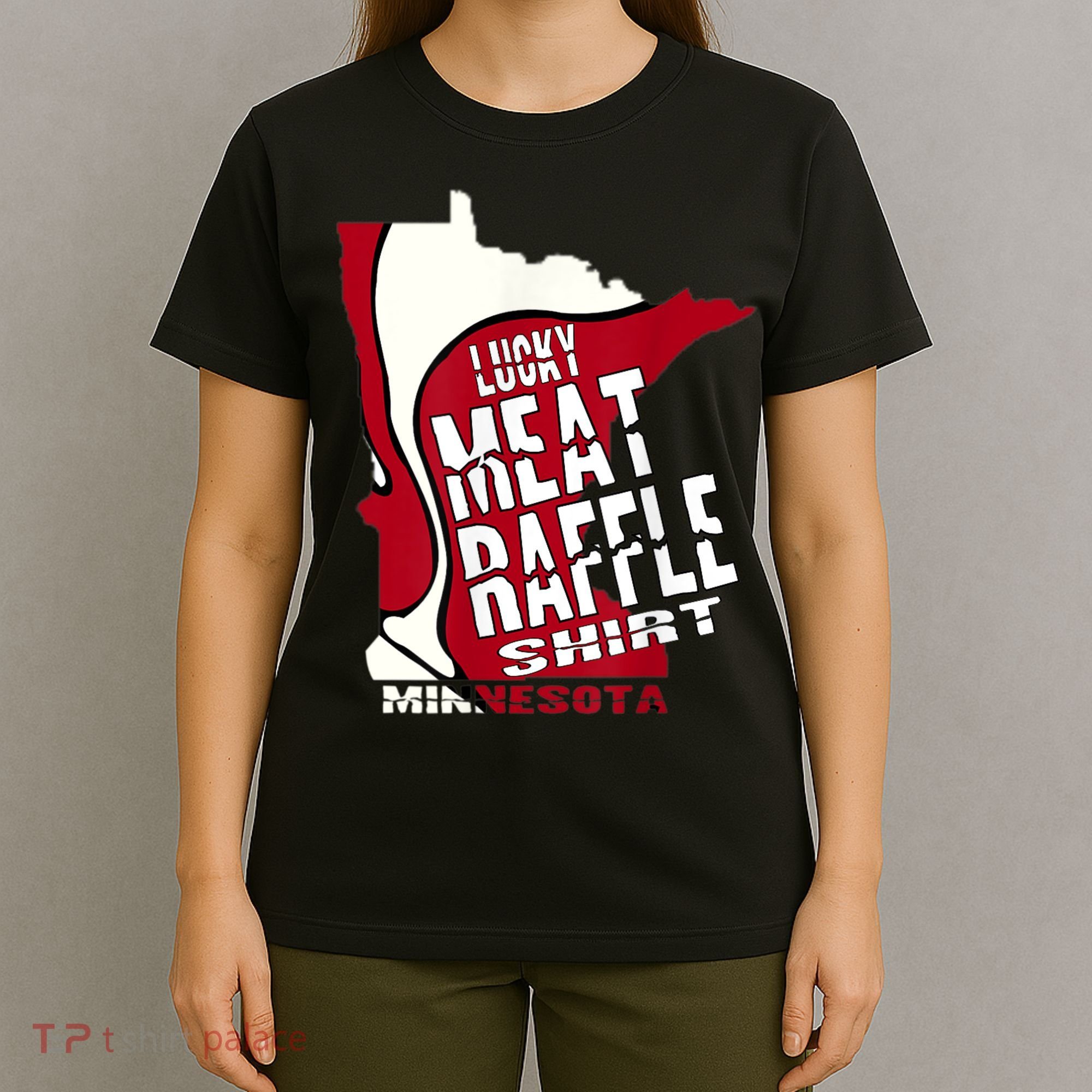 Meat Raffles Minnesota Meat Drawing T-Shirt