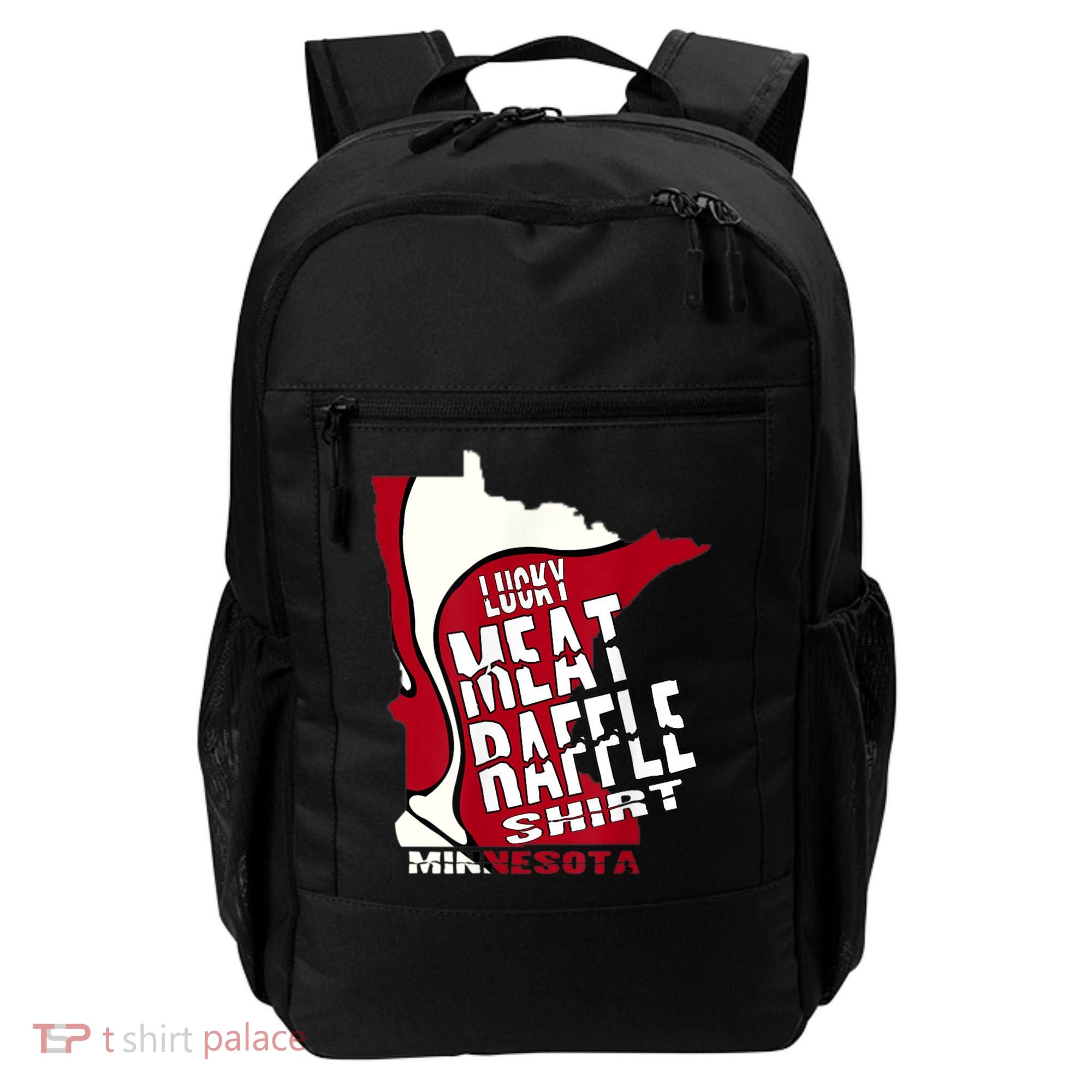 Meat Raffles Minnesota Meat Drawing Backpack