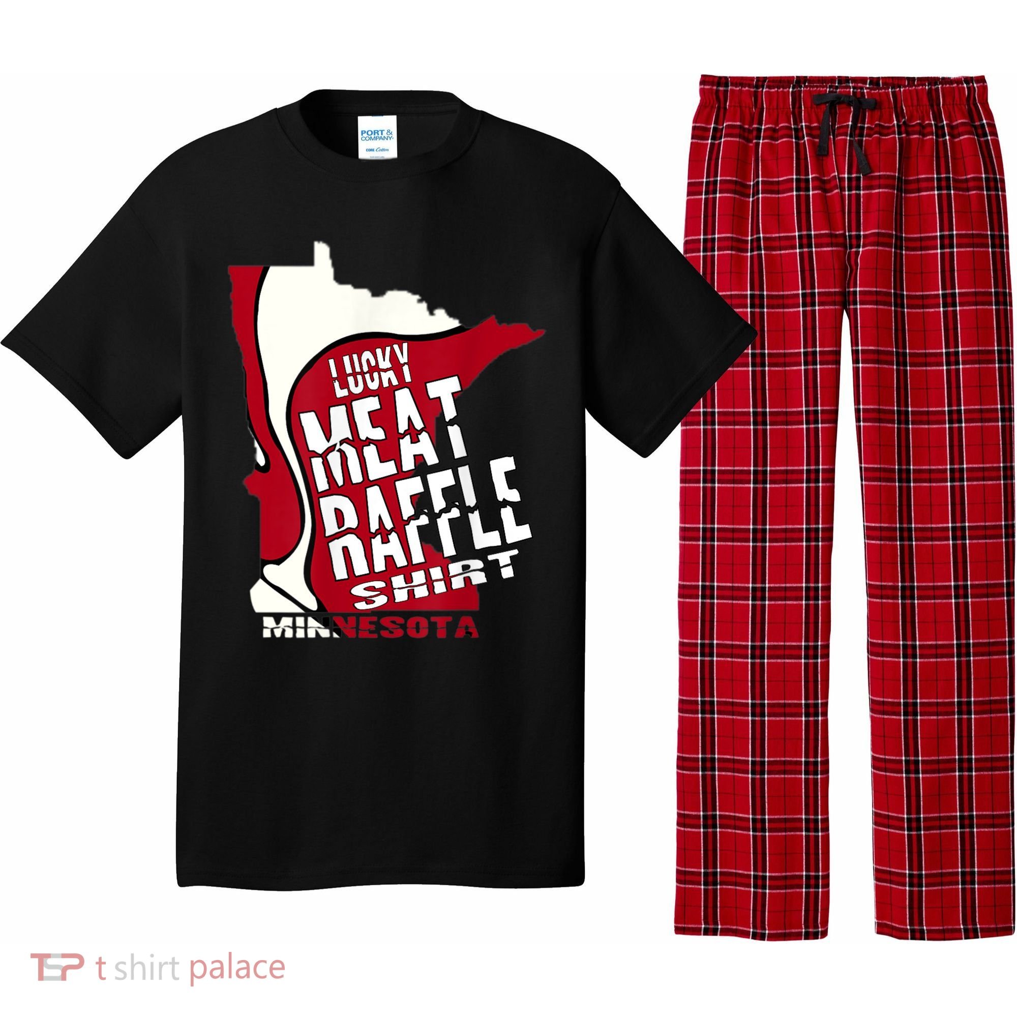 Meat Raffles Minnesota Meat Drawing Pajama Set