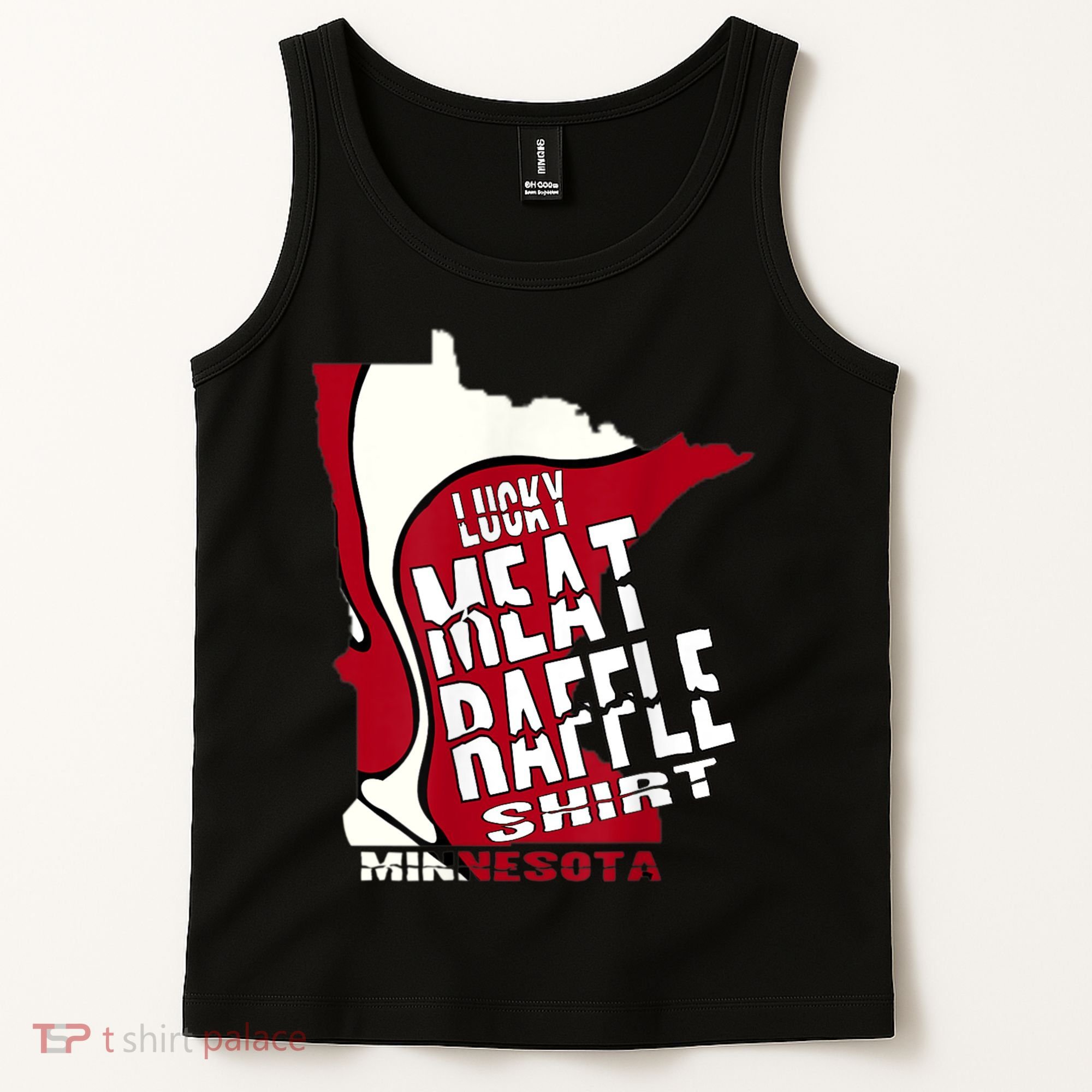 Meat Raffles Minnesota Meat Drawing Tank Top