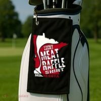 Meat Raffles Minnesota Meat Drawing Golf Towel thumb 2