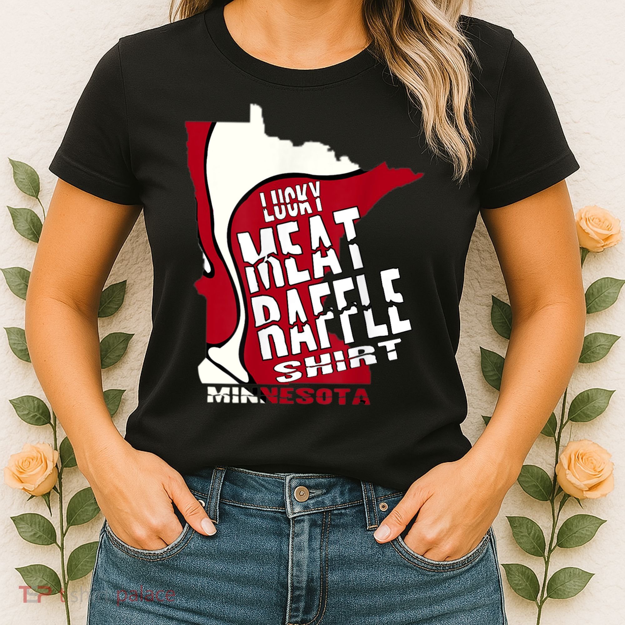 Meat Raffles Minnesota Meat Drawing Women's T-Shirt