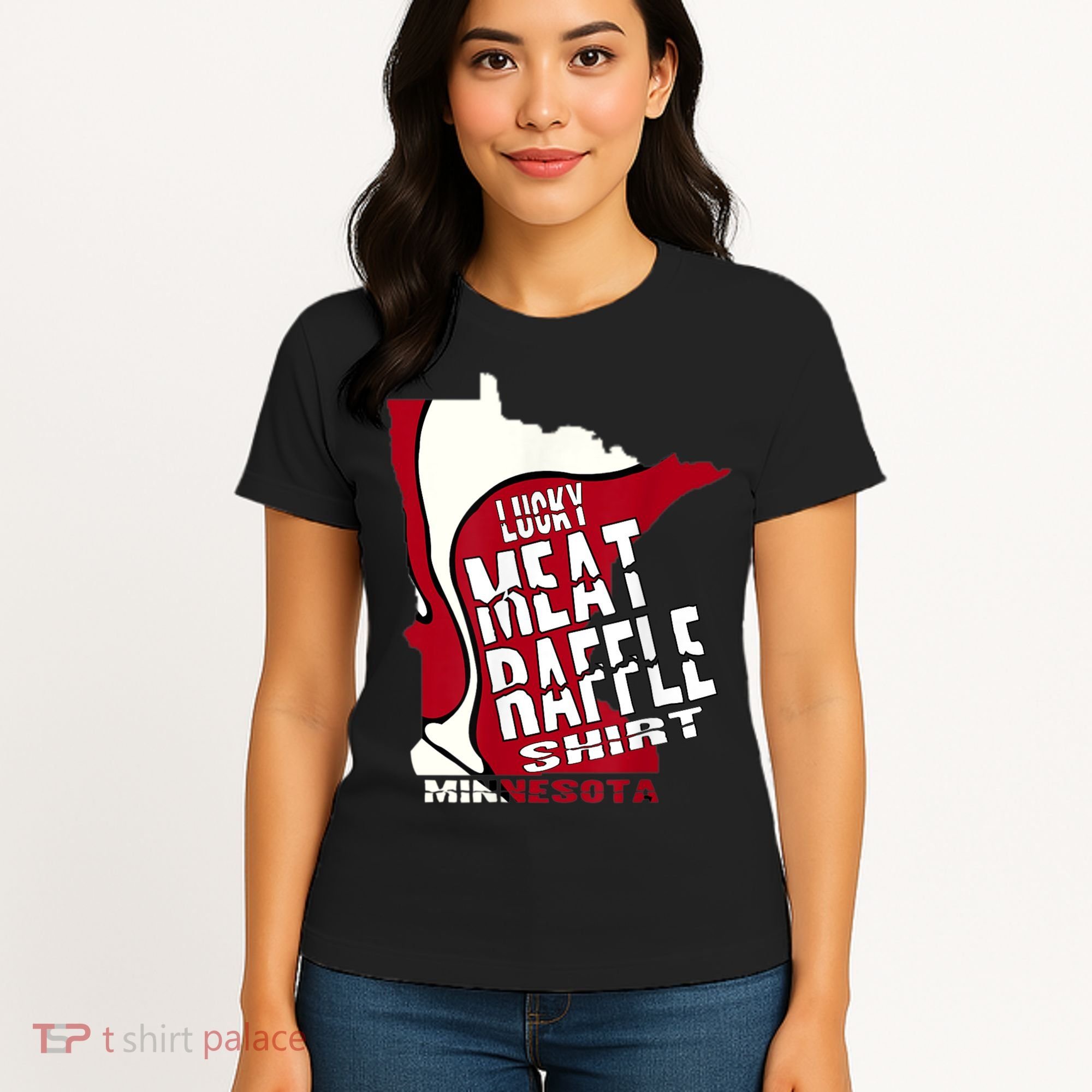Meat Raffles Minnesota Meat Drawing Women's T-Shirt
