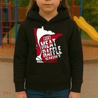 Meat Raffles Minnesota Meat Drawing Kids Hoodie thumb 3