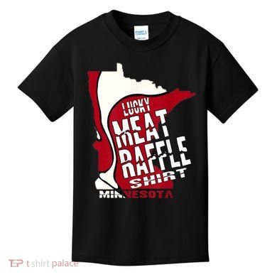 Meat Raffles Minnesota Meat Drawing Kids T-Shirt
