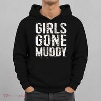 Mud Run Marathon Runner Girl Gone Muddy Mudding Hoodie thumb 0