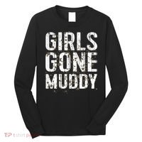 Mud Run Marathon Runner Girl Gone Muddy Mudding Long Sleeve Shirt thumb 0