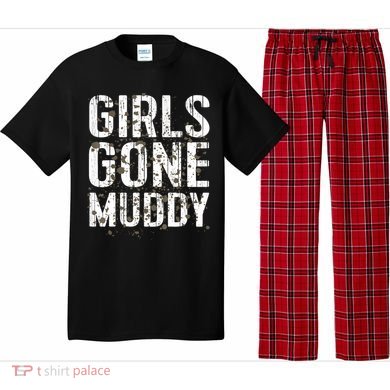 Mud Run Marathon Runner Girl Gone Muddy Mudding Pajama Set