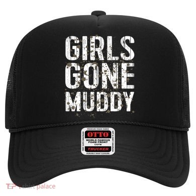 Mud Run Marathon Runner Girl Gone Muddy Mudding Hat