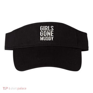Mud Run Marathon Runner Girl Gone Muddy Mudding Visor
