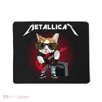 Metallicat Rock Music Funny Parody Cat Lovers Concert Mousepad thumb 0