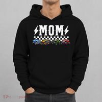Mom Retro Monster Truck Family Crew Birthday Matching  Hoodie thumb 0