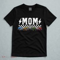 Mom Retro Monster Truck Family Crew Birthday Matching  T-Shirt thumb 5