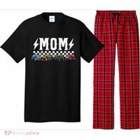 Mom Retro Monster Truck Family Crew Birthday Matching  Pajama Set thumb 0