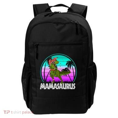 Mamasaurus Rex Mama Dinosaur Retro Dino Backpack