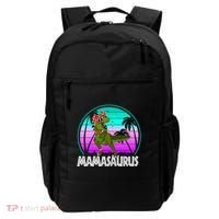 Mamasaurus Rex Mama Dinosaur Retro Dino Backpack thumb 0