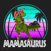Mamasaurus Rex Mama Dinosaur Retro Dino Tumbler thumb 3