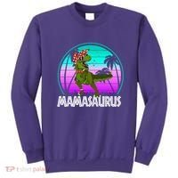 Mamasaurus Rex Mama Dinosaur Retro Dino Sweatshirt thumb 0