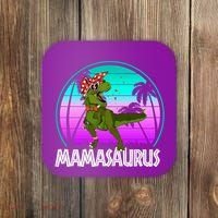 Mamasaurus Rex Mama Dinosaur Retro Dino Coaster thumb 0