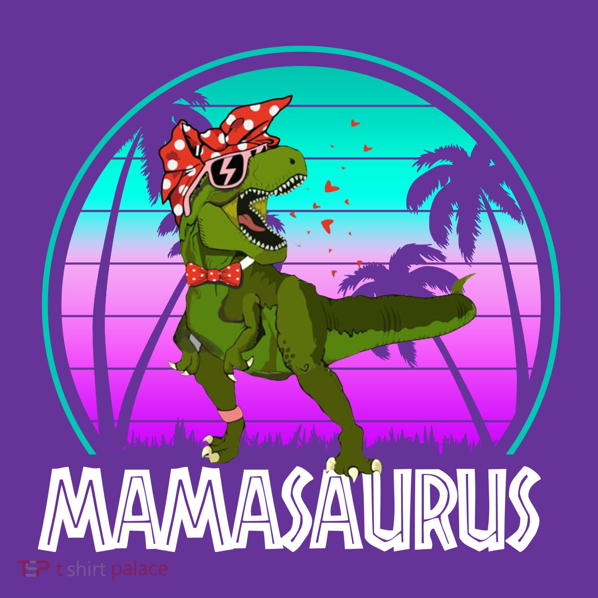 Mamasaurus Rex Mama Dinosaur Retro Dino Hat