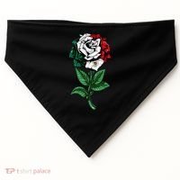 Mexican Rose Mexico Pride USA-Made Doggie Bandana thumb 0